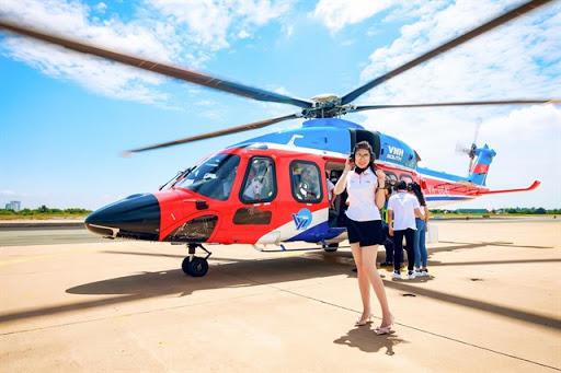 Tour bay trực thăng cuối tuần Vũng Tàu - Côn Đảo 60 phút