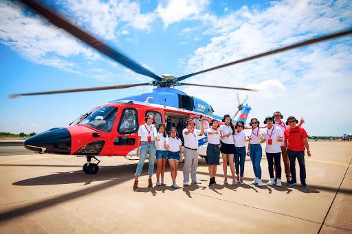 Tour bay trực thăng cuối tuần Vũng Tàu - Côn Đảo 60 phút
